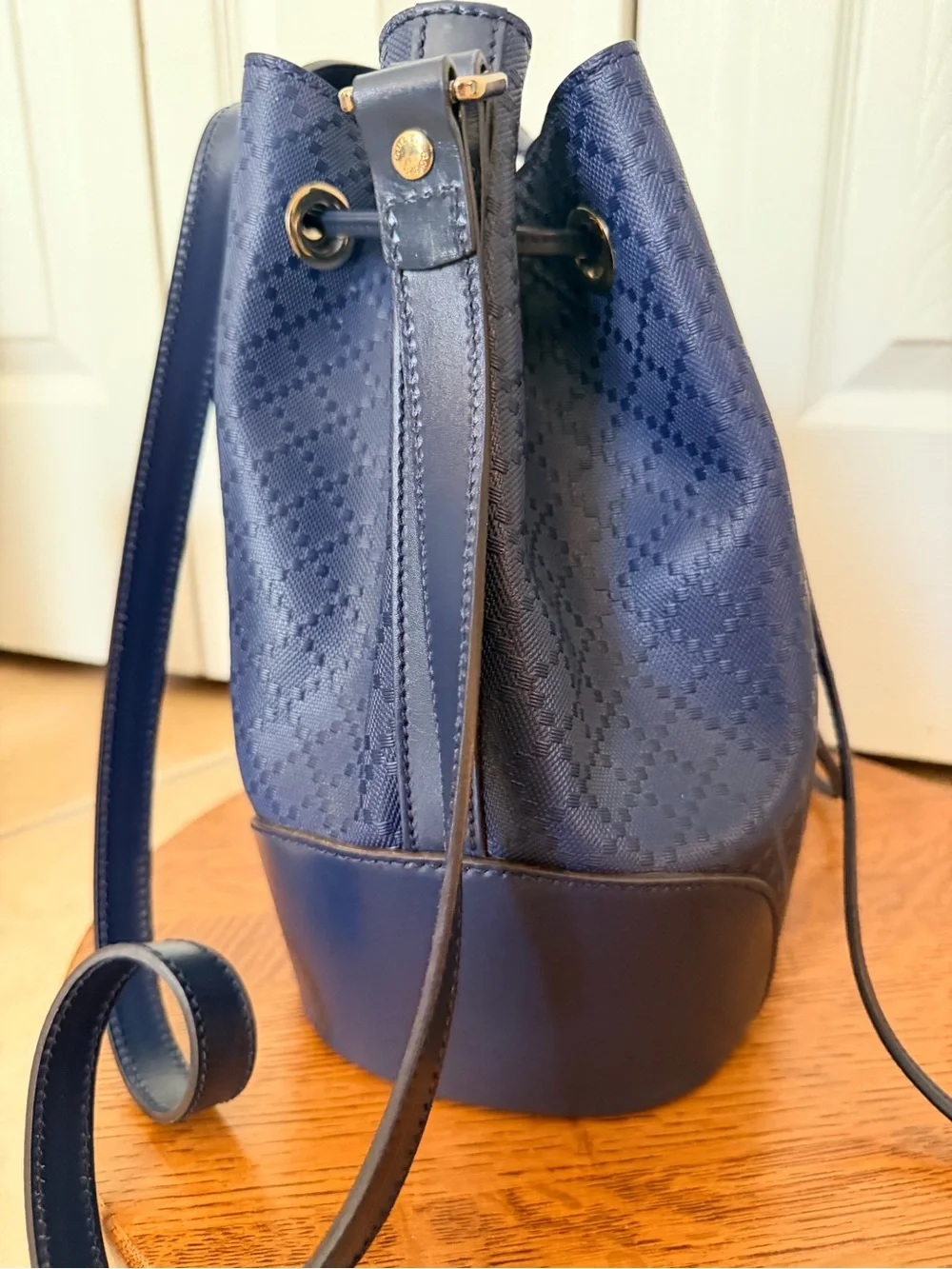 Gucci Bright Diamanté Bucket Bag Crossbody